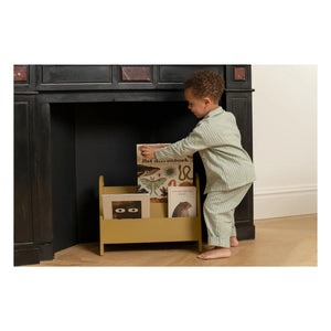 Nofred - Wooden Bookshelf | Yellow Curry