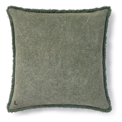Lorena Canals - Stone-Washed Square Pillow | Dark Green