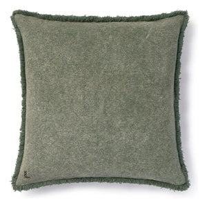 Lorena Canals - Stone-Washed Square Pillow | Dark Green