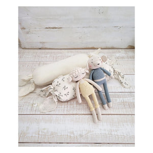 Babyshower - Olive Bloom Pillow | Ecru