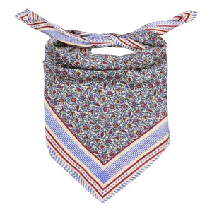 Becksöndergaard - Asfloria Cotton & Silk Shawl | Blue