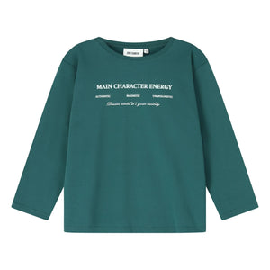 Cos I Said So - Long Sleeve T-Shirt Main Character Organic Cotton | Dark Green