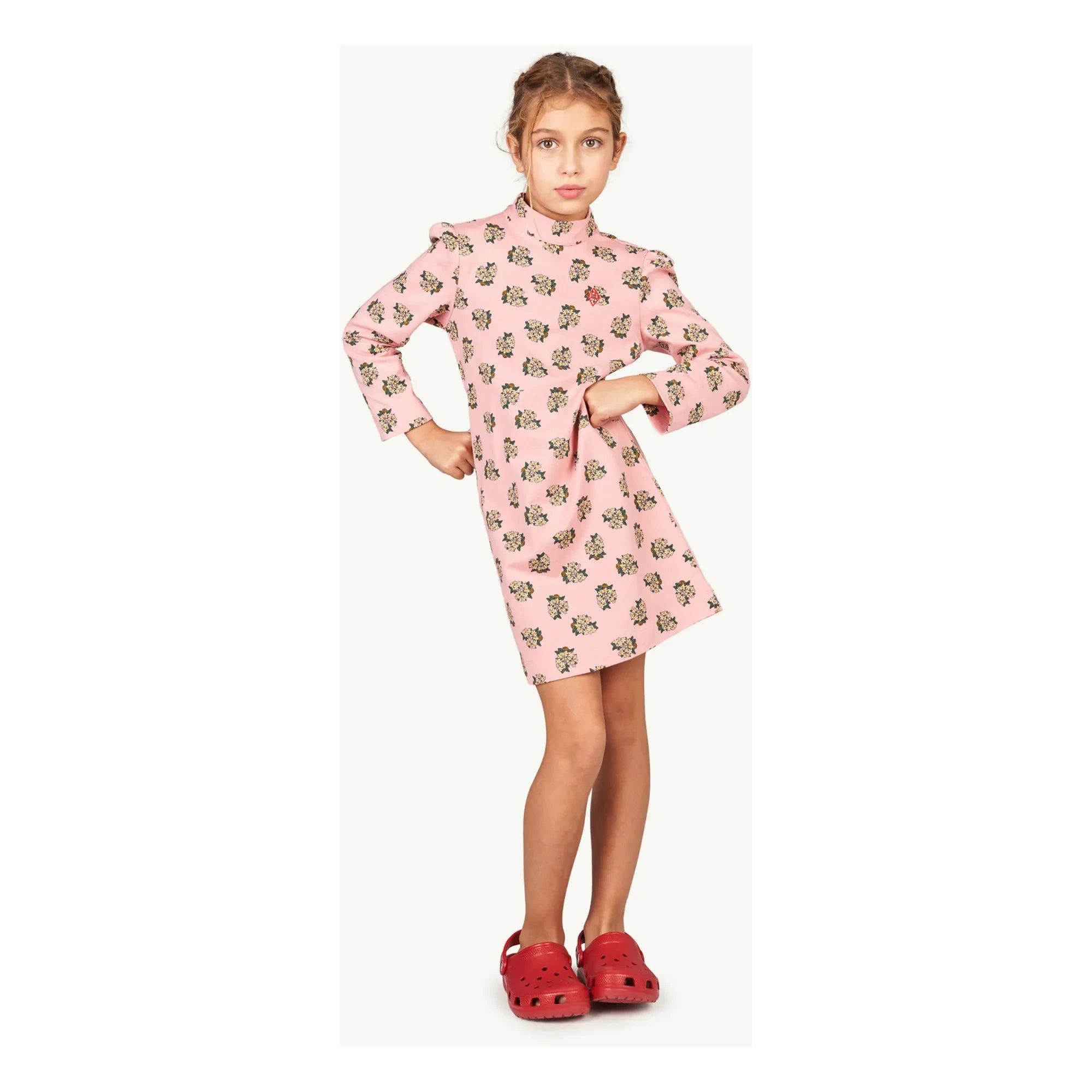 The Animals Observatory - Bug Jersey Elbise | Soluk Pembe