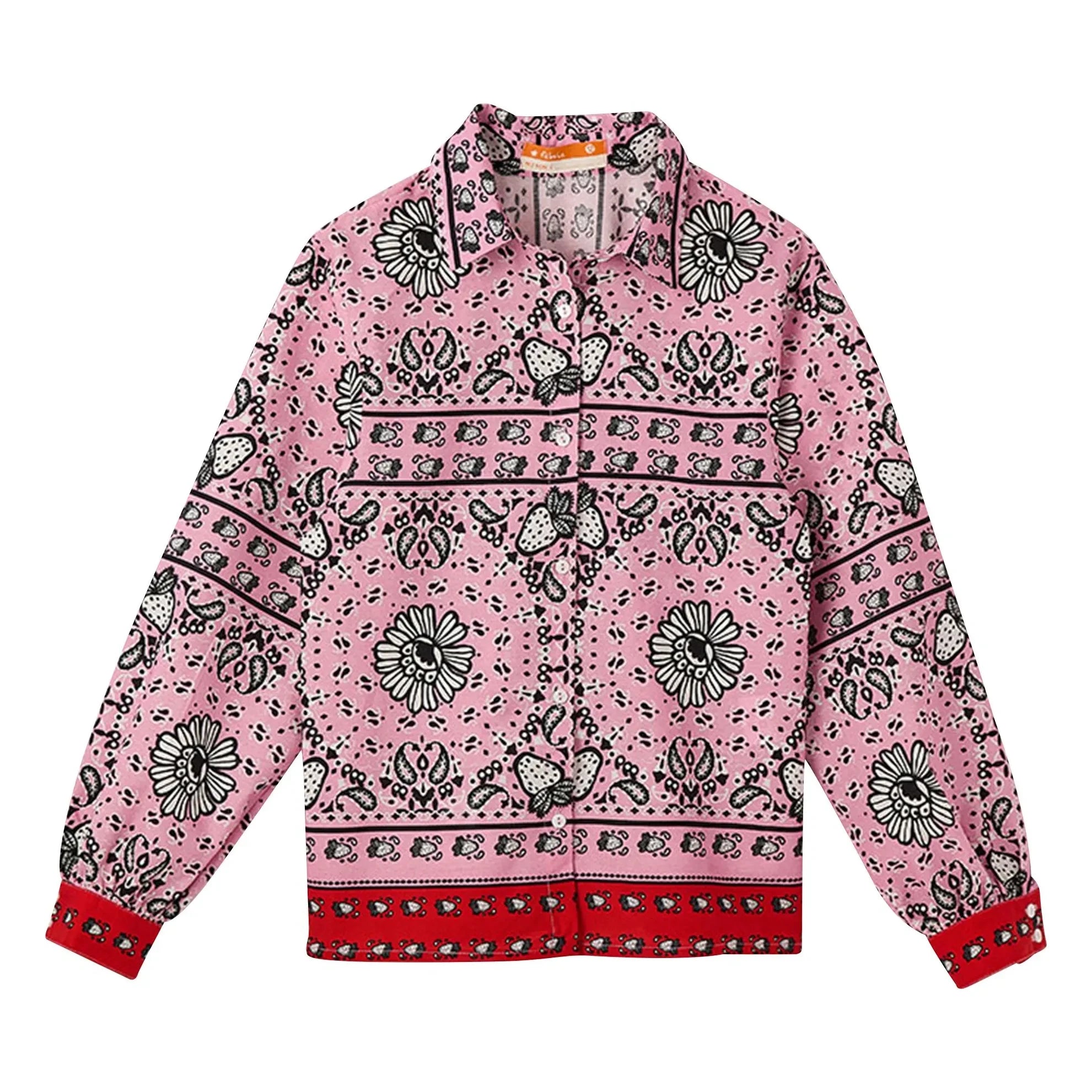 Fabula - Pink Bandana Shirt