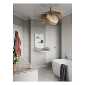 Sebra - Wall-mounted Changing Table | White