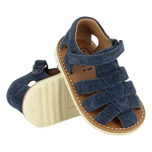 Pom d'Api - Waff Papy Sandals | Denim Blue