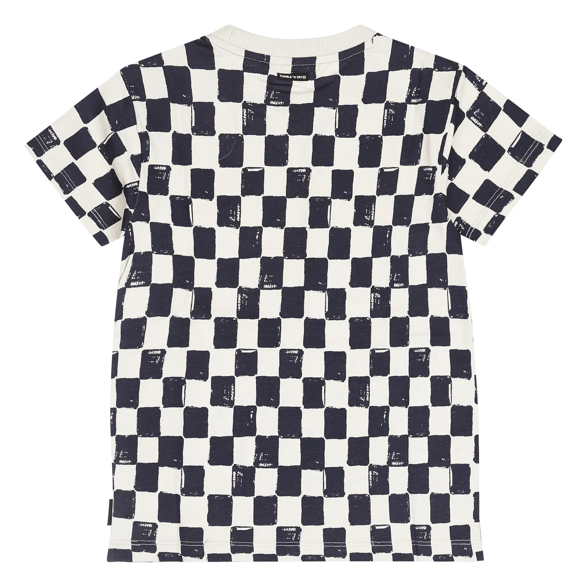 Tumble N'Dry - Organic Cotton Fitted T-Shirt | Dark Blue