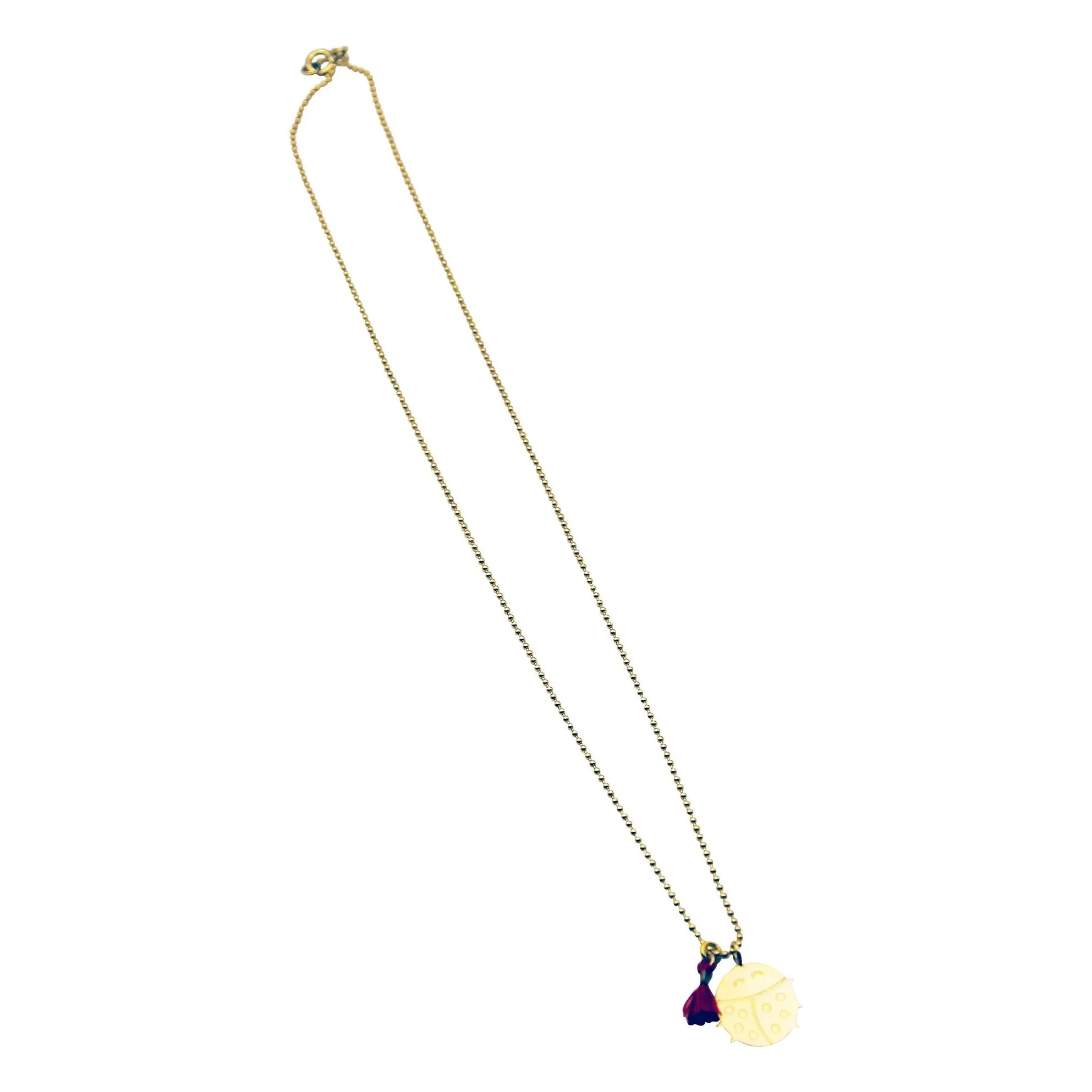 Adorabili - Ladybug Necklace | Gold