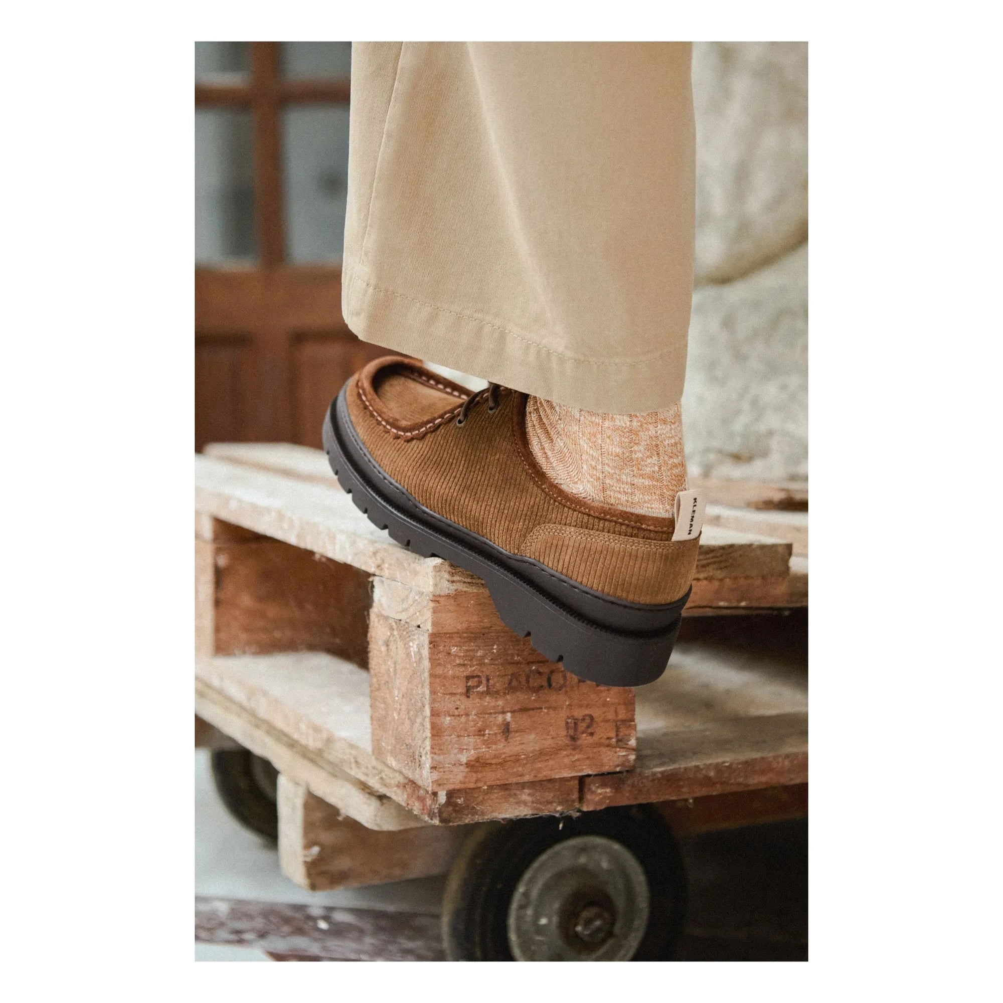 Kleman - Derbies Major VP OAK 2 Velour | Brown