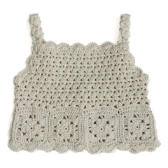 Kalinka - Top Elvira Crochet | Ecru
