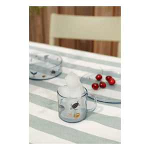 Liewood - Tritan Silver Dinnerware Set | Marine Life / Sand