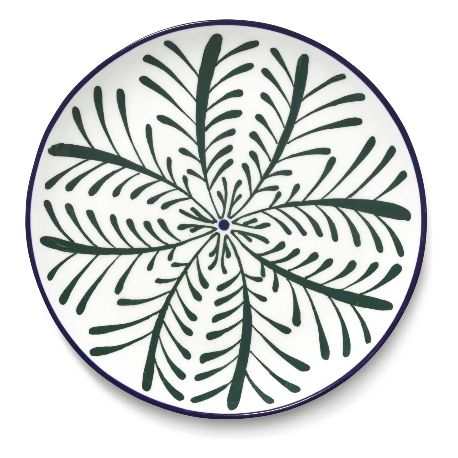 Serax - Bazaar Dessert Plates, Waww La Table - Set of 4 | Green