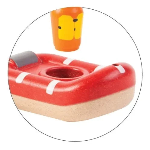 Plan Toys - Toy Floating Lifeboat