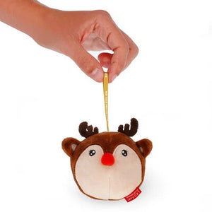 Legami - Reindeer Plush Toy Christmas Tree Decoration - Oh-Oh-Ohrnaments
