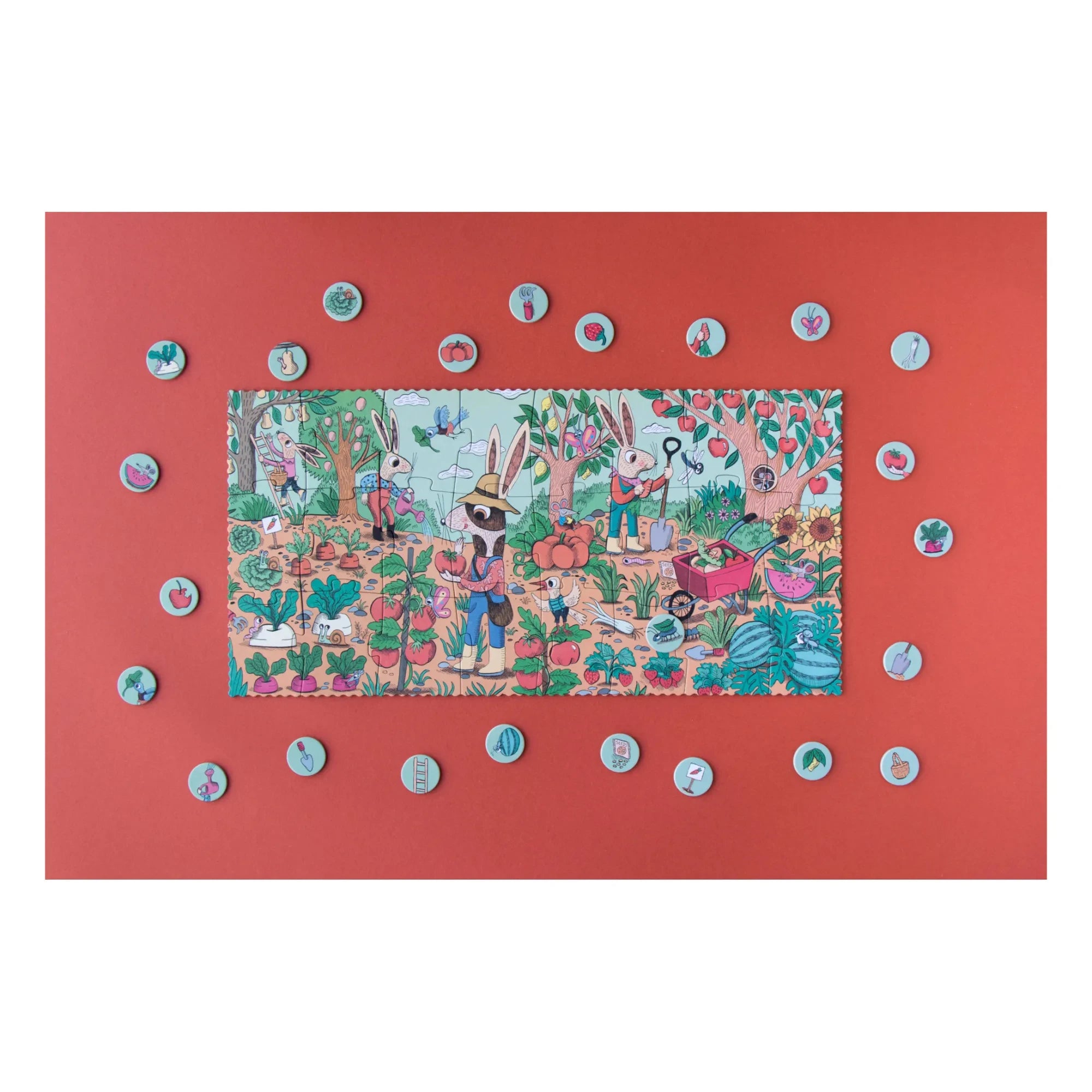 Londji - Bunny Garden Puzzle - 24 Pieces