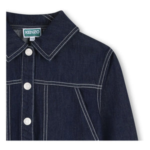 Kenzo - Kenzo Garden Denim Jacket | Dark Blue