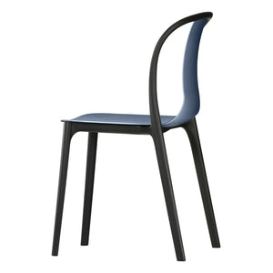 Vitra - Belleville Sandalye - Plastik - Ronan & Erwan Bouroullec Tasarımı | Deniz mavisi