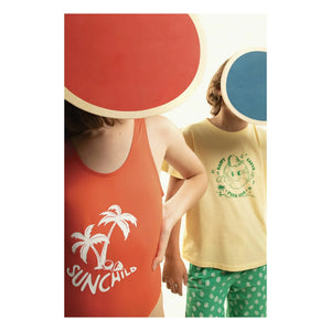 Sunchild - Palm Tree Swimsuit | Orange