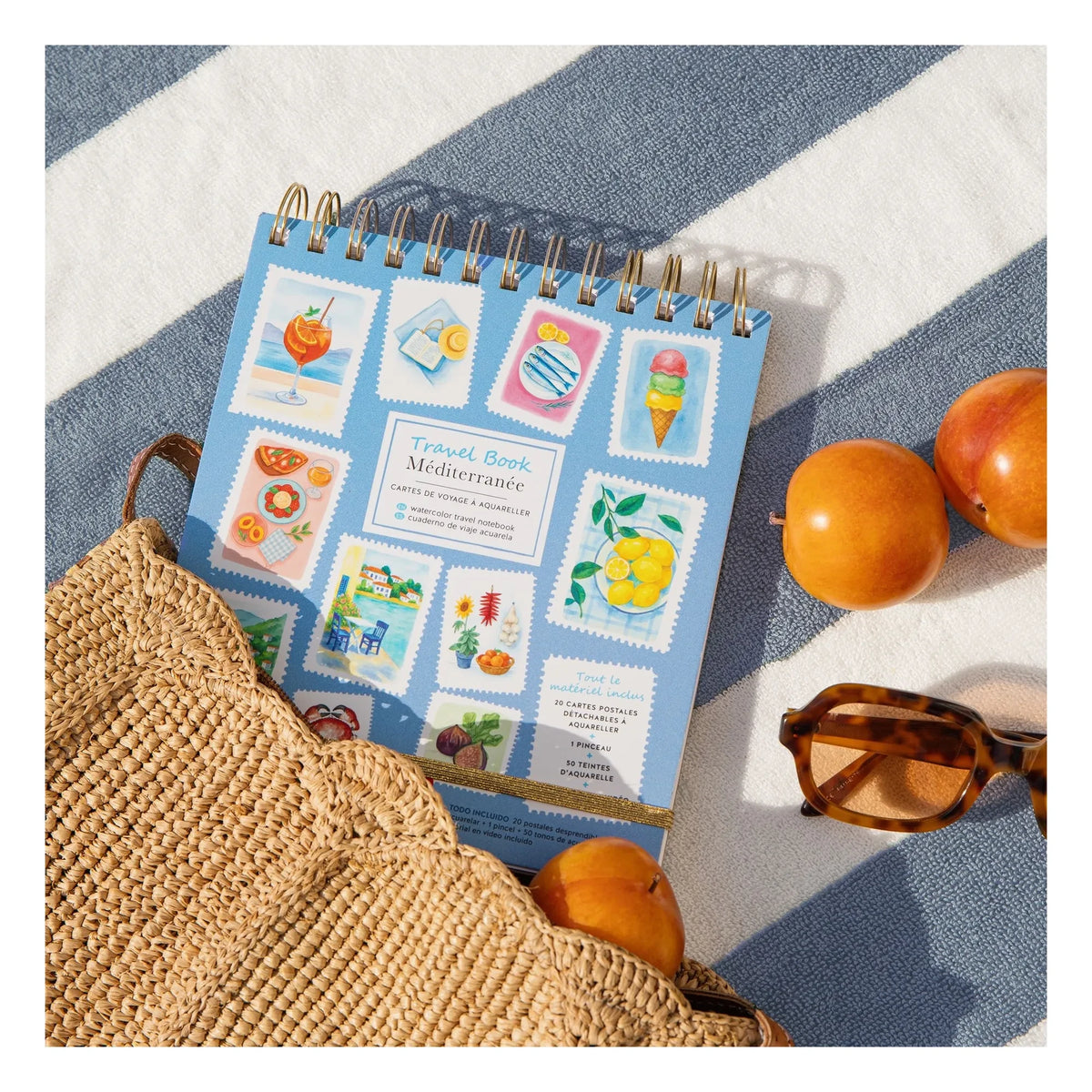 La Petite Épicerie - Watercolor Notebook - Mediterranean