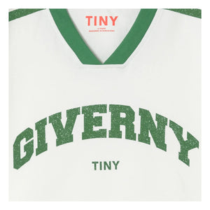 Tinycottons - Giverny Organic Cotton Contrast T-Shirt | White