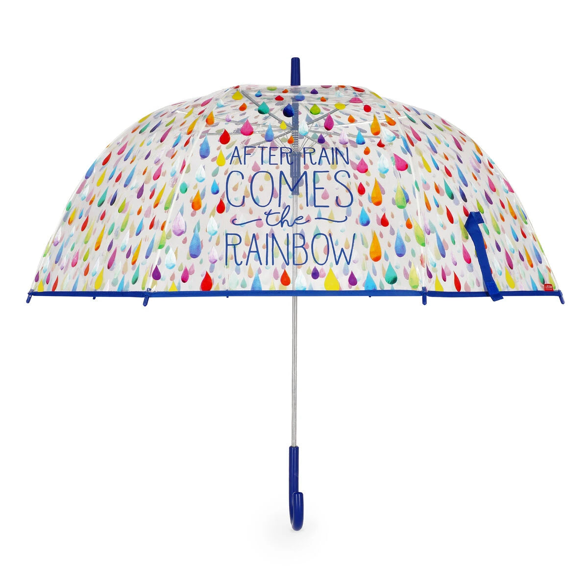 Legami - Transparent Automatic Umbrella - After Rain