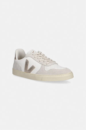 Çocuk Deri Sneaker Veja Small V-10 Laces