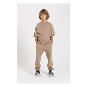 Smallable Kid - Nils Organic cotton t-shirt | Earth brown