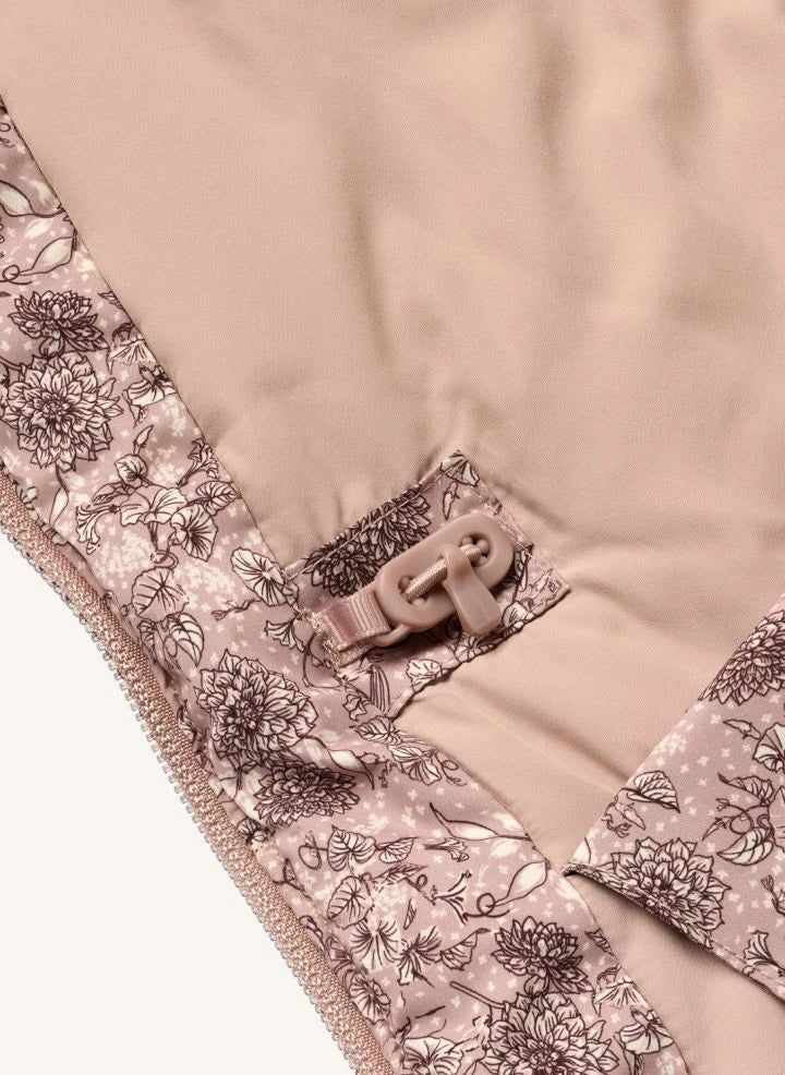 Wheat - Ski Jacket with Snow Skirt | Light Pink