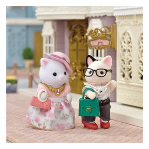 Sylvanian Families - Fashion Suitcase and Big Sister Fars Cat