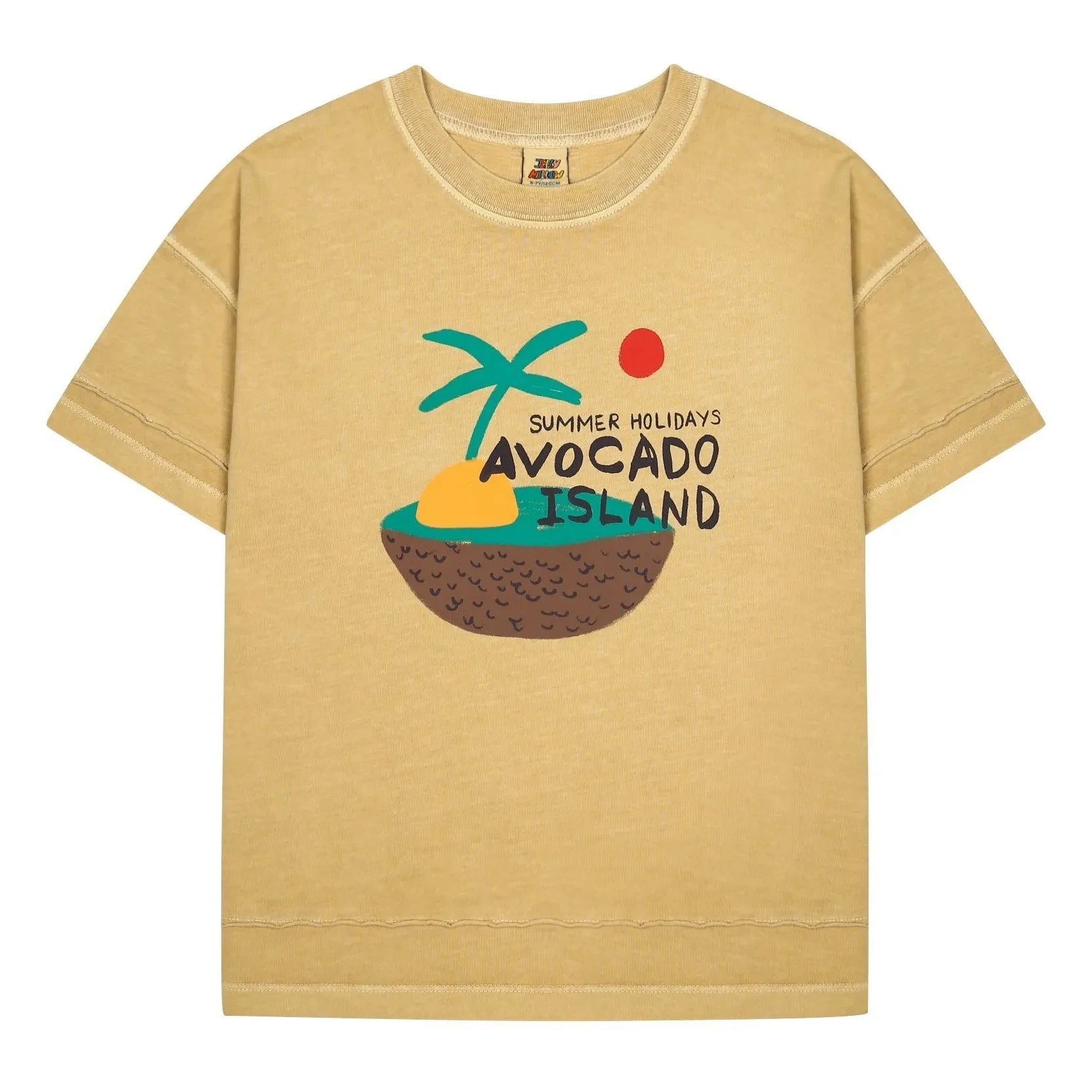 Jelly Mallow - Avocado Island T-shirt | Yellow