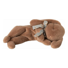 Maileg - Sleeping Bunny Plush | Chocolate