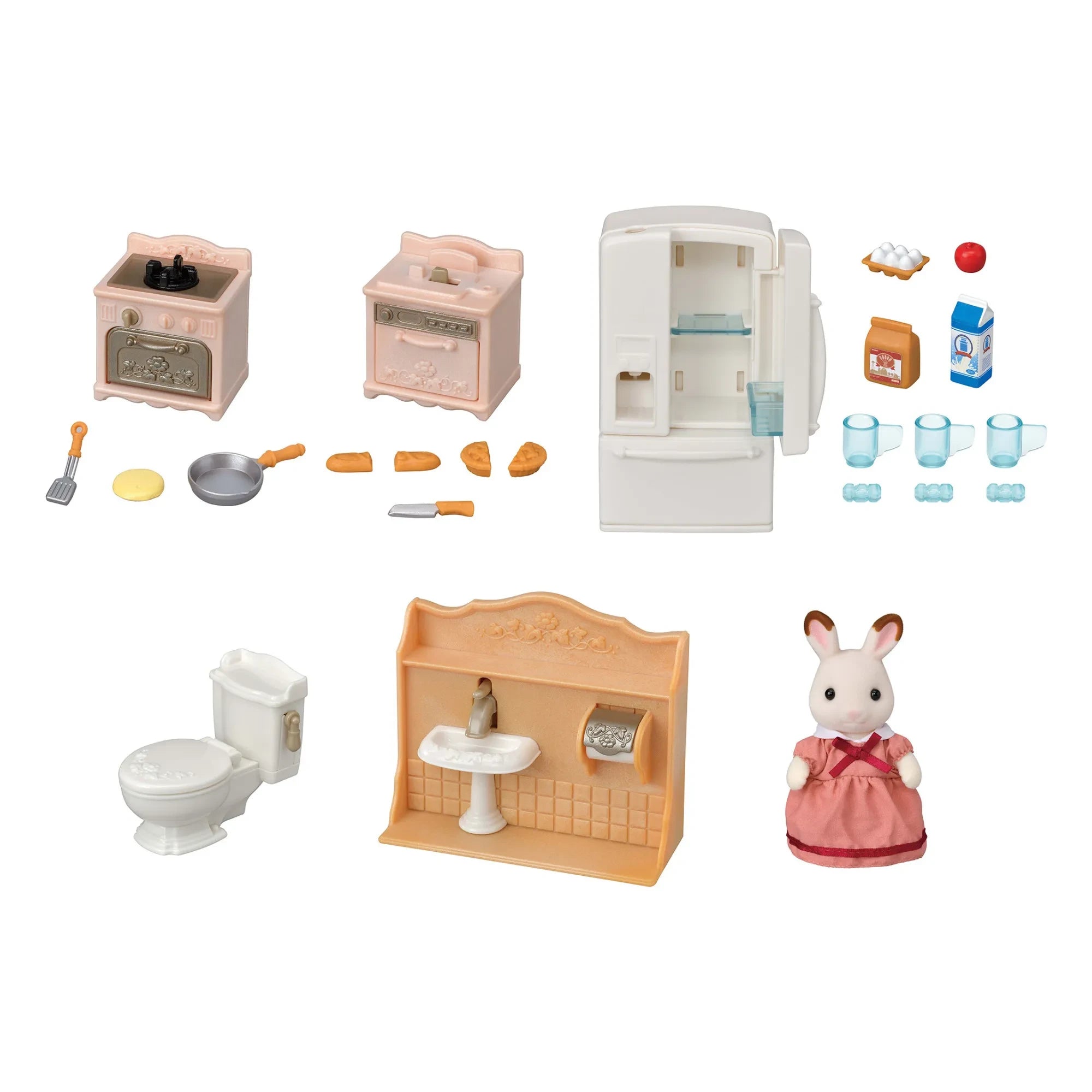 Sylvanian Families - Cozy Village Set + Mother Figure