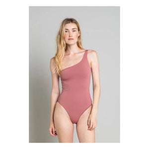 Smallable Woman - Janet Asymmetric One-Piece Swimsuit | Plum
