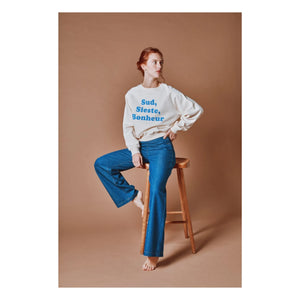 Emile et Ida - Sweat Message Organic Cotton | Cream