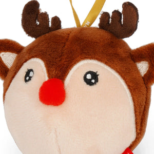Legami - Plush Toy Christmas Decoration - Reindeer - Oh-Oh-Ohrnaments