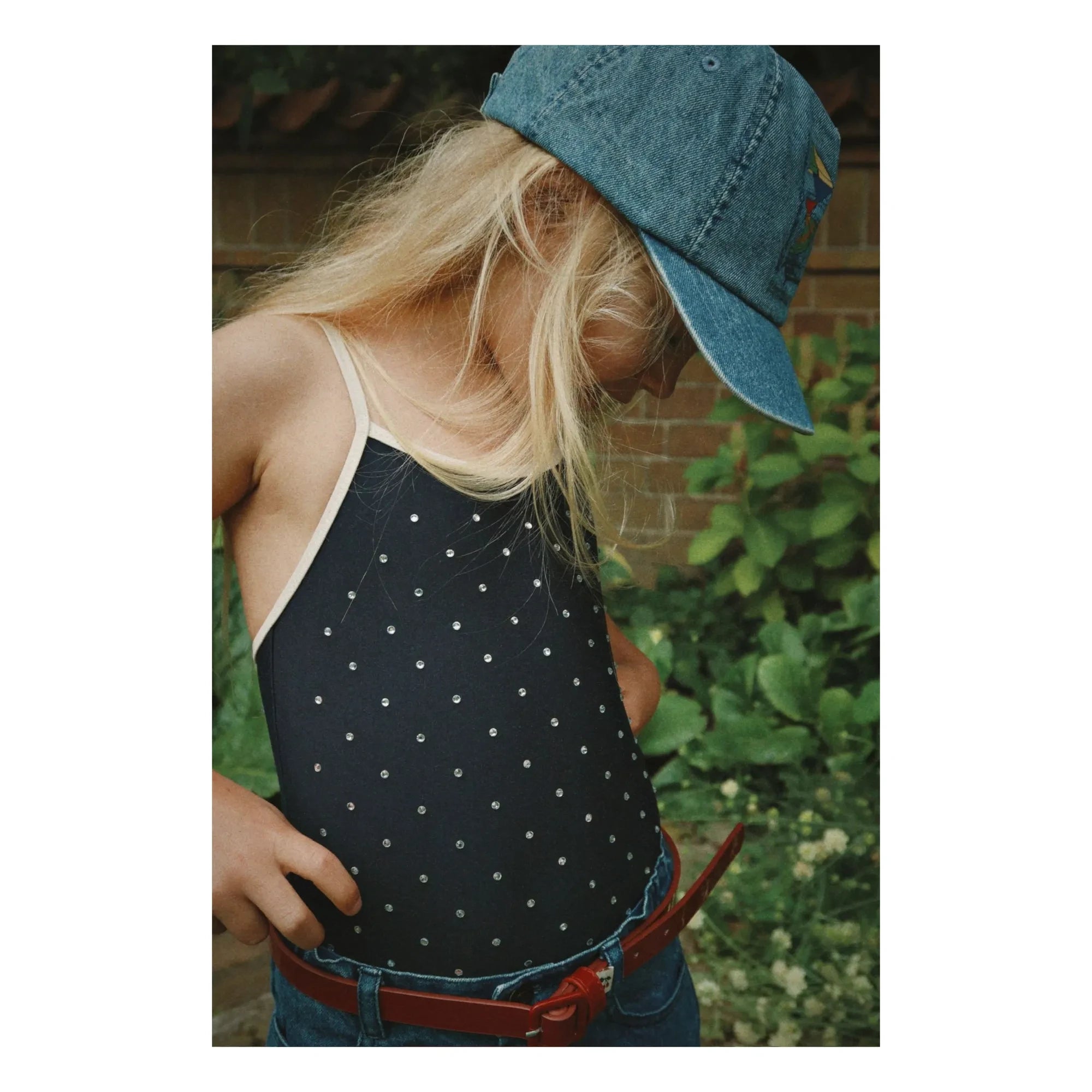 Konges Sløjd - Misty Etoiles Recycled Fiber Swimsuit | Night blue