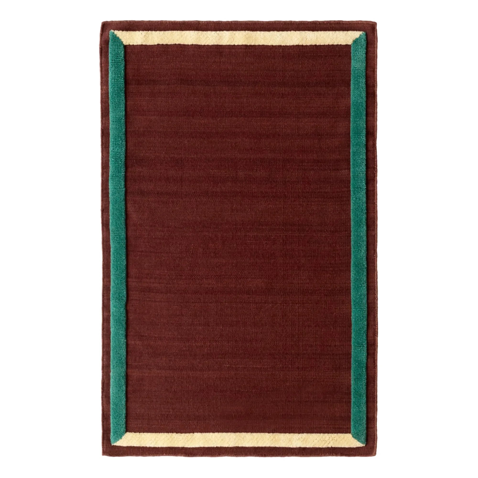 & Tradition - Framed Rug | Burgundy