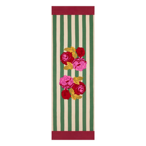 Lisa Corti - Nizam Striped Tablecloth | Green