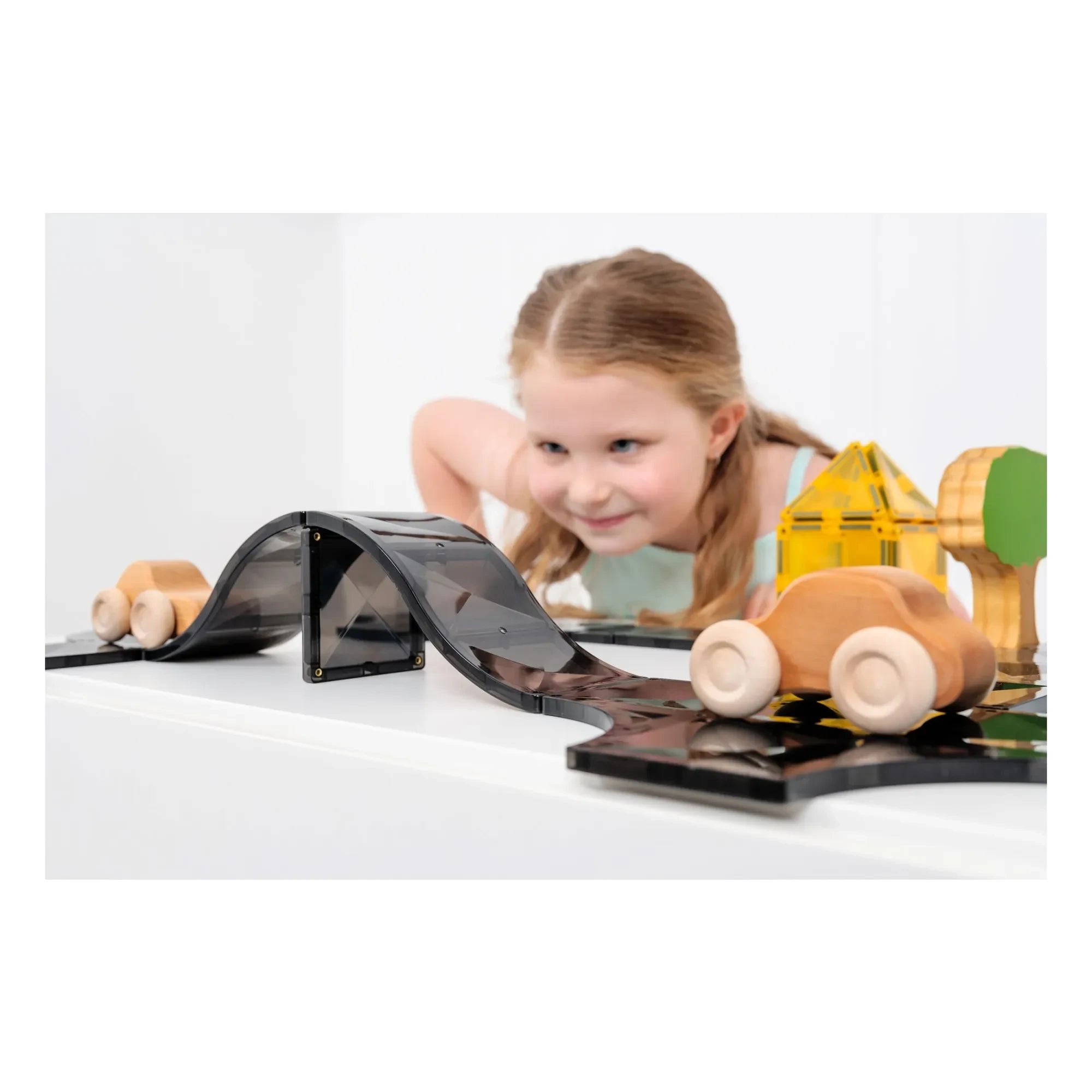 Connetix - Roads Creative Pack - 48 Pieces | Black