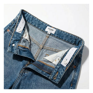 Finger in the nose - Bermuda Denim Oversize Sacha | Denim Blue