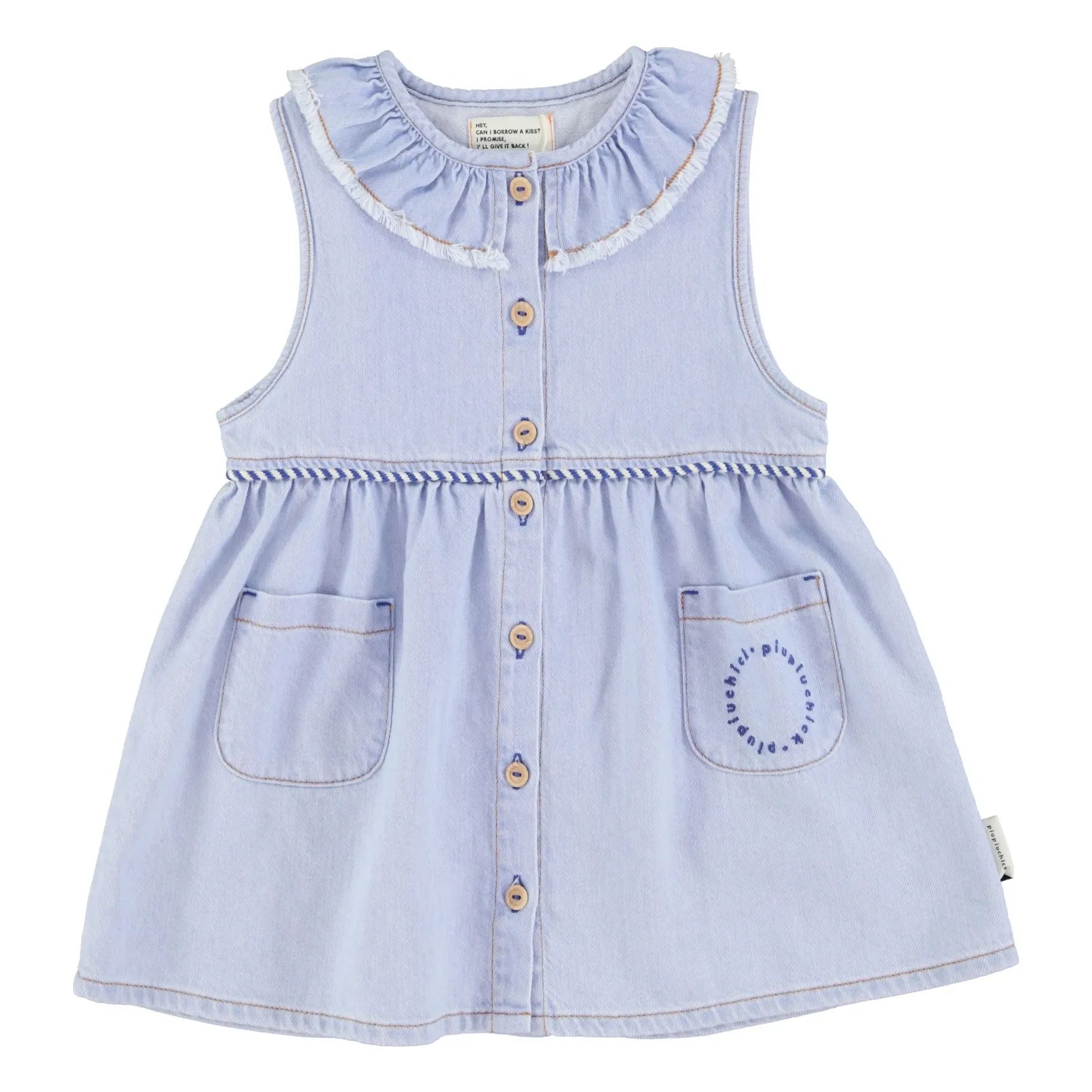 Piupiuchick - Denim Dress | Denim Blue