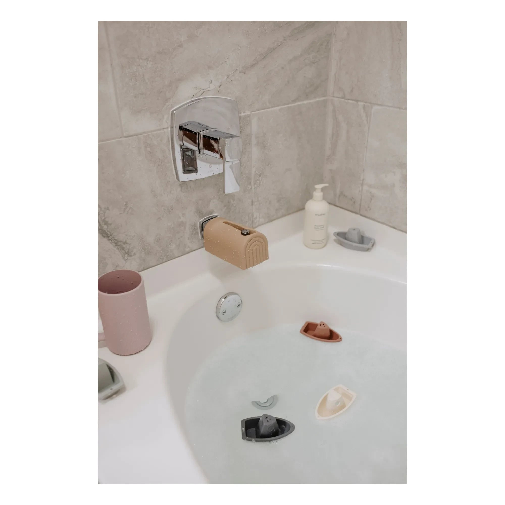 Mushie - Bath Toys - 5-piece Set