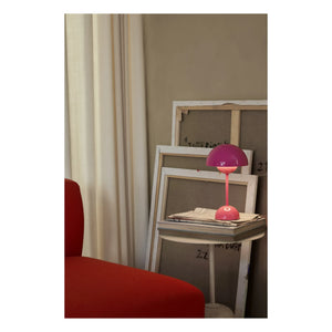& Tradition - VP9 Flowerpot Taşınabilir Masa Lambası, Vernon Panton | Pembe