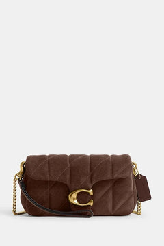 Coach women's leather crossbody bag Tabby Chain Crossbody 19
