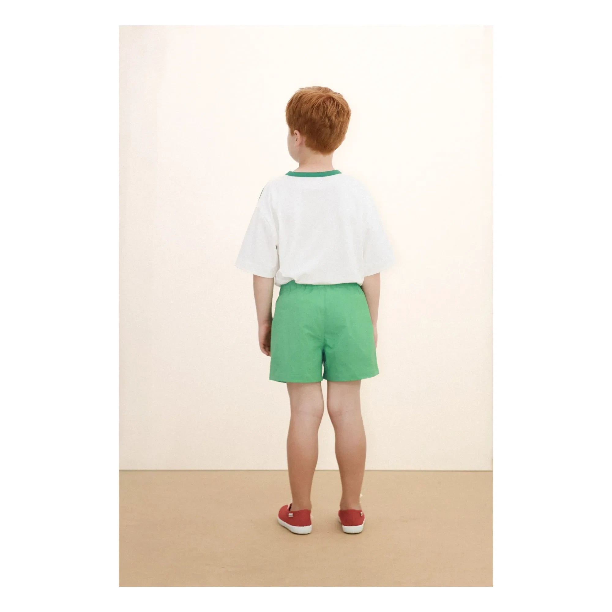Tinycottons - Giverny Organic Cotton Contrast T-Shirt | White