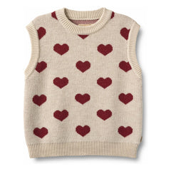 Wheat - Gaby Knitted Merino Wool Sweater | Beige