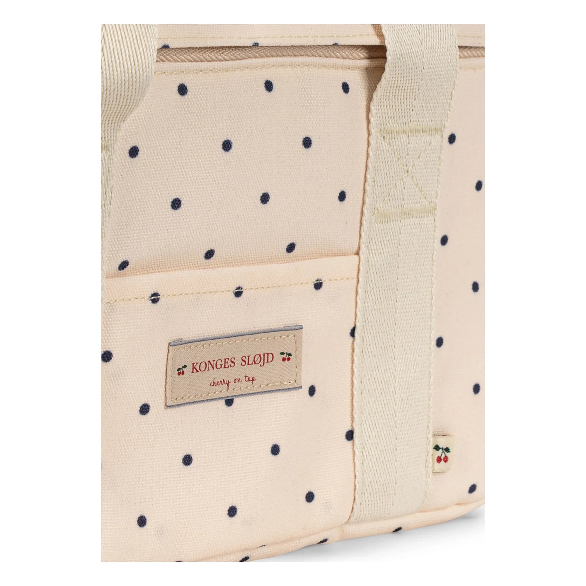Konges Sløjd - Carl Navy Dots Cooler | Beige