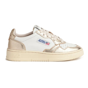 Autry - Medalist Low Bicolor Sneakers | Champagne