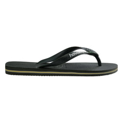 Havaianas - Brasil Logo Flip Flops | Olive Green