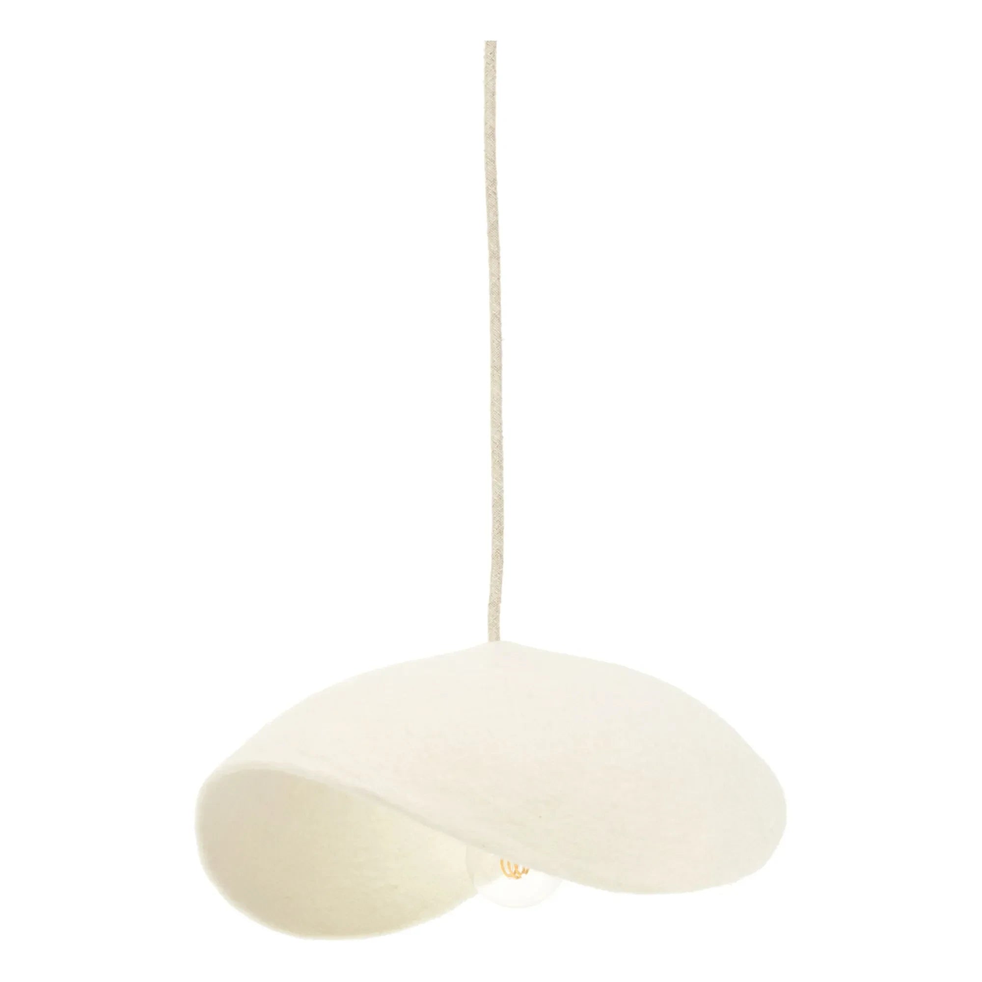 Muskhane - Fabric Lampshade | Beige